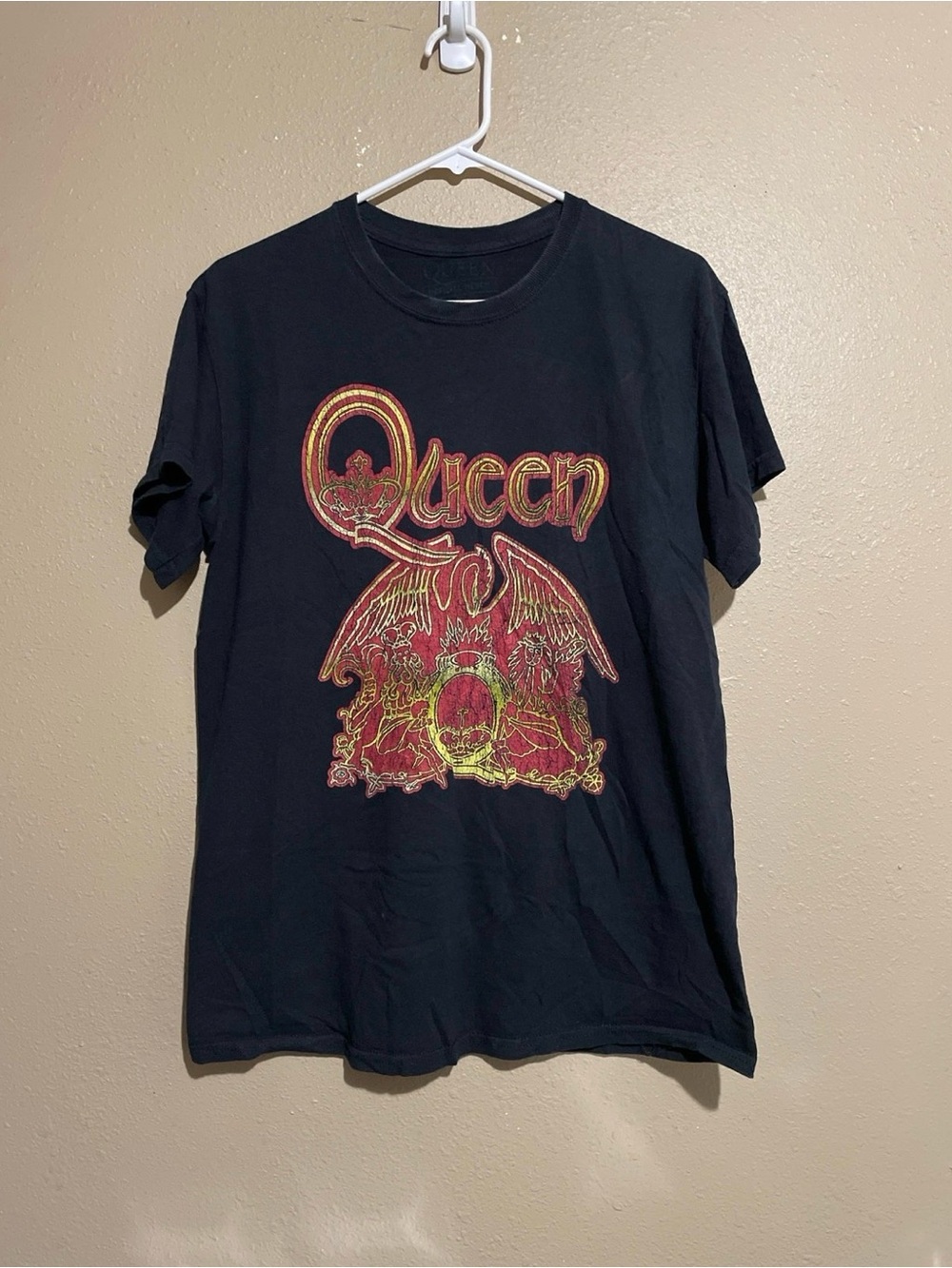 Queen Band Graphic Black T-Shirt Adult M